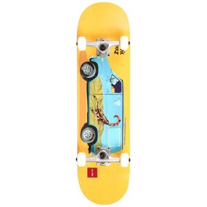 Chocolate Complete Skateboard (Perez)  - Yellow;Blue;Brown - Size: 8.25