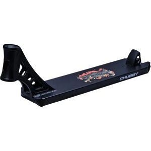 Chubby Wheels Co Chubby Loco Stunt Scooter Deck (Serpent)  - Black