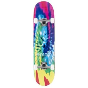 Enuff Tie-Dye Complete Skateboard (Tie Dye)  - Purple;Blue;Yellow - Size: 7.75
