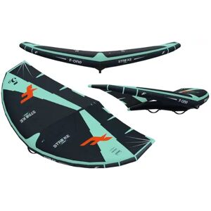 F-One Strike V3 Wing (Onyx / Mint)  - Black;Teal - Size: 4.5