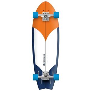 Hydroponic Fish Complete Cruiser Skateboard (Radikal Orange / Navy)  - Orange;White;Blue
