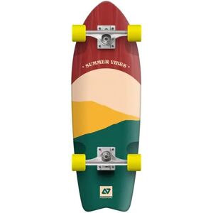 Hydroponic Fish Complete Cruiser Skateboard (Sun Red)  - Green;Yellow;Red