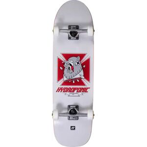 Hydroponic Pool Shape Complete Skateboard (Tony)  - White;Red - Size: 8.75