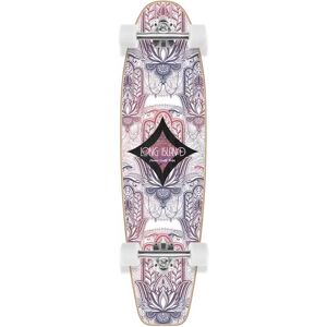 Long Island Kicktail Complete Longboard (Karma Essential)  - White;Purple