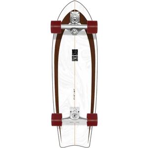 Long Island Wata Surfskate (Black)  - Black;White;Brown