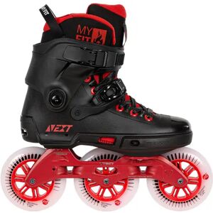 Powerslide Next Black Red 110 Freeskates (Red)  - Red;Black - Size: 5-6 EU