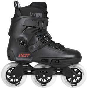 Powerslide Next Core Black 100 Freeskates (Black)  - Black - Size: 6.5-7 EU