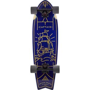 Prism Captain Cruiser Skateboard (Liam Ashurst)  - Blue;Gold;Brown