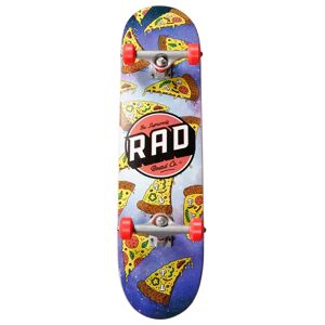 RAD Skateboards RAD Logo Progressive Complete Skateboard (Galaxy Pizza)  - Blue;Red;Yellow - Size: 8