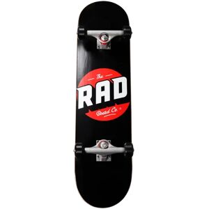 RAD Skateboards RAD Logo Progressive Complete Skateboard (Black)  - Black - Size: 8.125