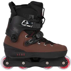 USD Aeon Takeshi Pro 68 Aggressive Skates (Brown)  - Brown;Black - Size: 7-8 EU