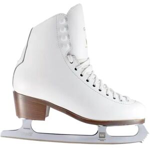 Wifa Prima Intermediate Flight Figure Skates (White)  - White - Size: 4.5 EU