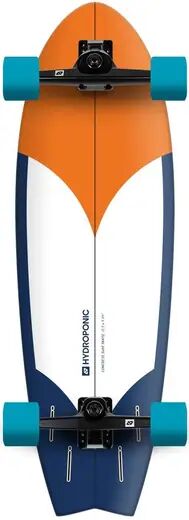 Photos - Skateboard Hydroponic Fish Complete Surfskate  - Orange;White;(Radikal Orange / Navy)
