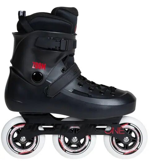 Photos - Roller Skates POWERSLIDE One Zoom 100 Freeskates  - Black;Red - Size: 10-10.5 EU (Black)