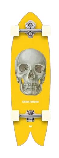 Photos - Skateboard Wave Your own  YOW x Christenson C-Hawk Surfskate  - Yellow;Black (Yellow)
