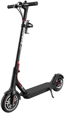 Swagtron App-Enabled Swagger 5 Boost Commuter Electric Scooter with Upgraded 300W Motor and 1-Click Quick Folding, Black