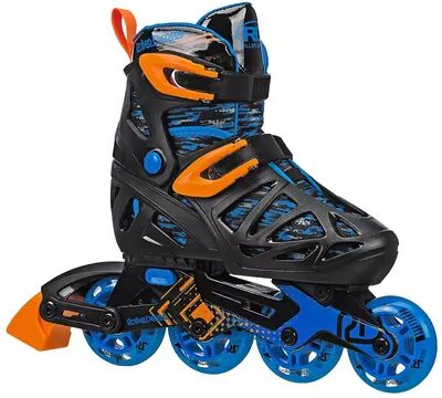 Roller Derby Tracer Boys Adjustable Inline Skates, Grey, Small