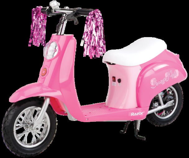 Razor Pocket Mod Electric Scooter, Sweet Pea, 15130693