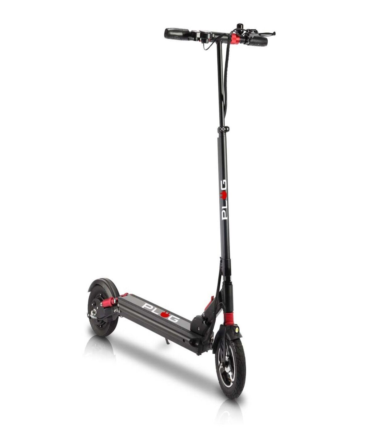 Plug City Foldable Electric Scooter - Black