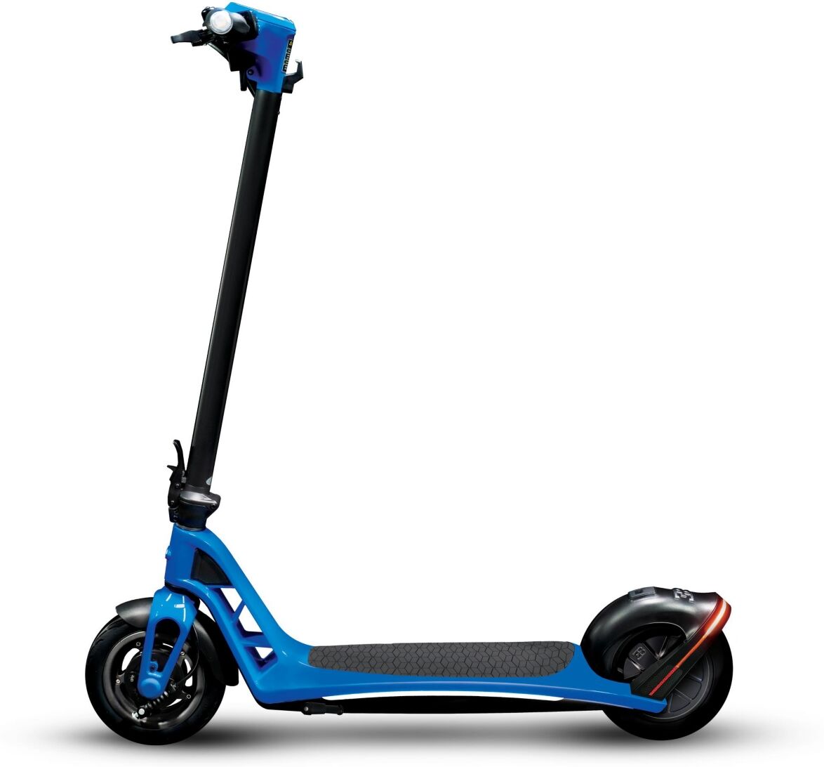 Fiat Bugatti Folding Ride on Electric Scooter - Agile Blue