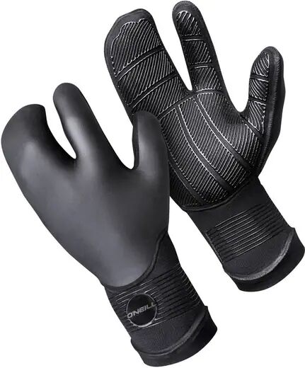 O'Neill Psycho Tech 5mm Neoprene Lobster Handschuhe (Schwarz)