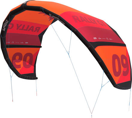 Slingshot Kitesurfing Kite Slingshot Rally GT V2 (Orange)