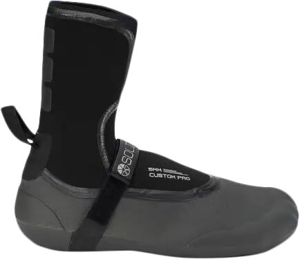 Solite Neoprenschuhe Solite Custom Pro 2021 5mm Round Toe (Schwarz/Grau)