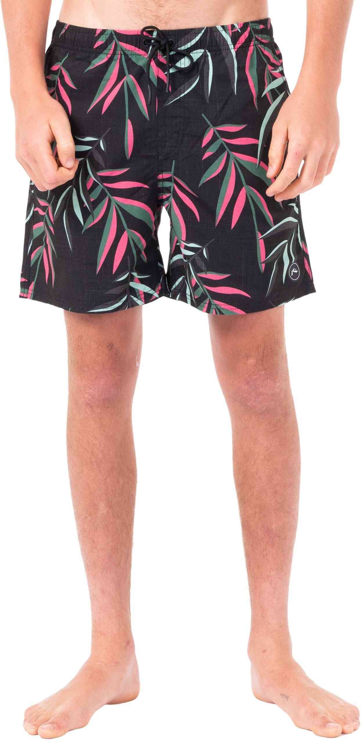 Rusty Napalm Elastic Boardshort - Black Rusty Australia, 38 / Black