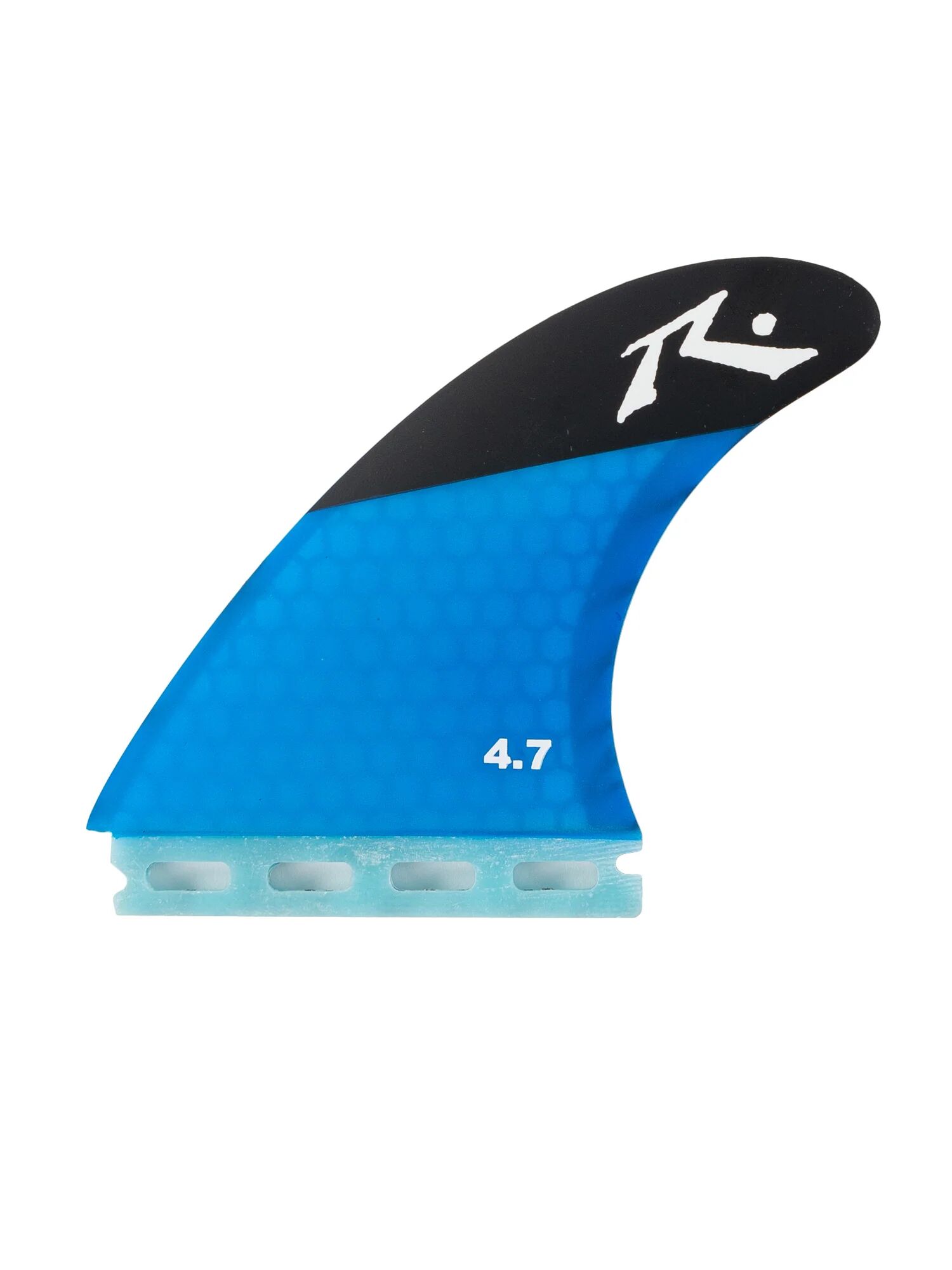 Rusty Australia Rusty (Large) 4.7 Thruster Fin Set - Neon Blue