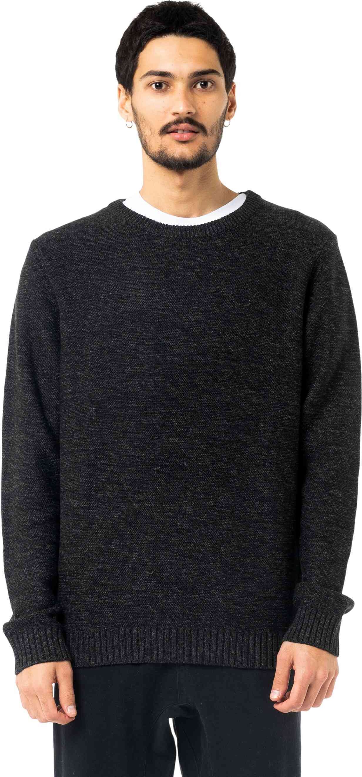 Rusty Skyliner Crew Neck Knit - Black 1 Rusty Australia, XL / Black 1