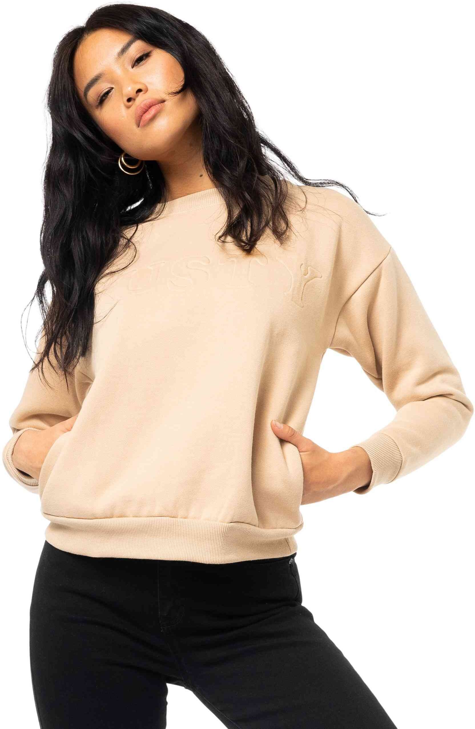 Rusty Mia Crew Neck Fleece - Light Fennel Rusty Australia, 6 / Light Fennel