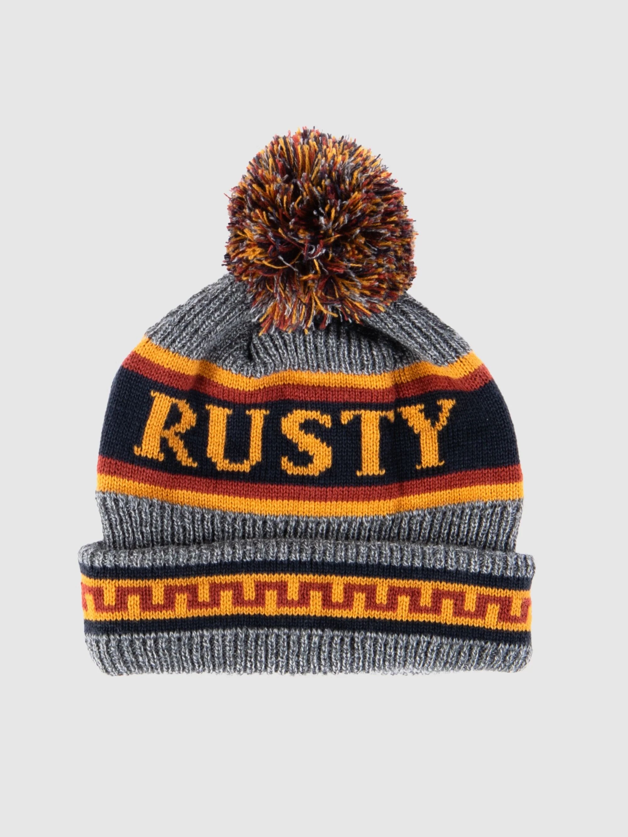 Rusty Beacon Beanie - Navy Blue Rusty Australia