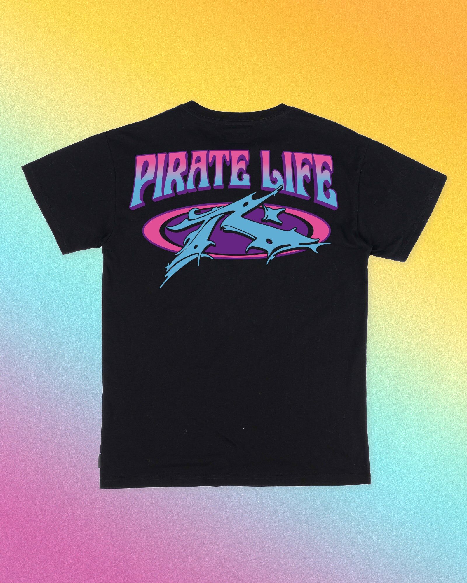 Rusty x Pirate Life Tee Rusty Australia, S / Black