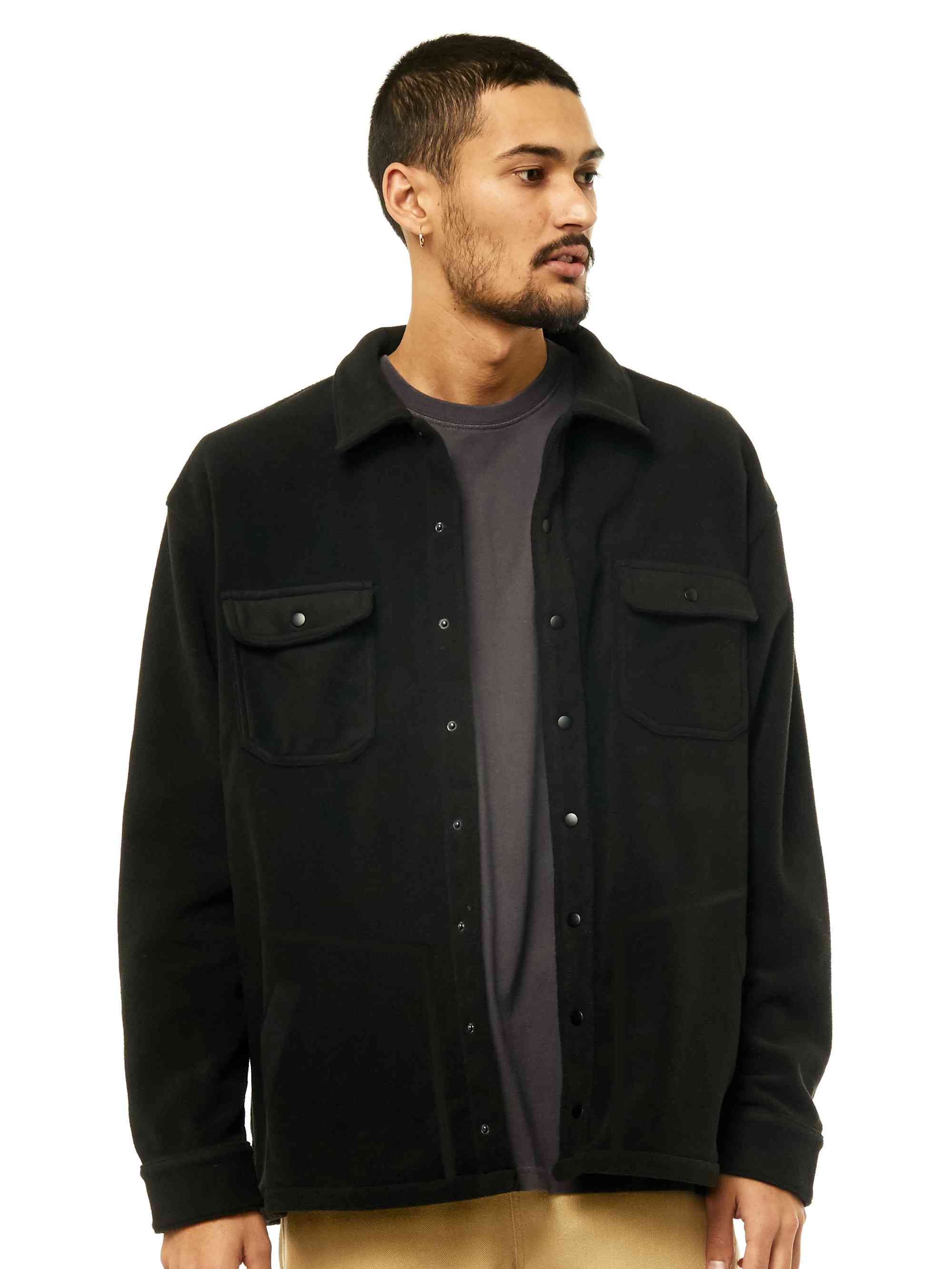 Rusty Paramount Polar Fleece - Black Rusty Australia, L / Black