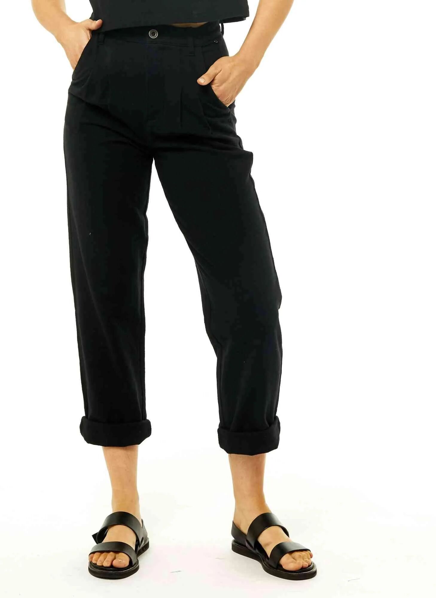 Rusty Lovewild Pant - Black Rusty Australia, 6 / Black