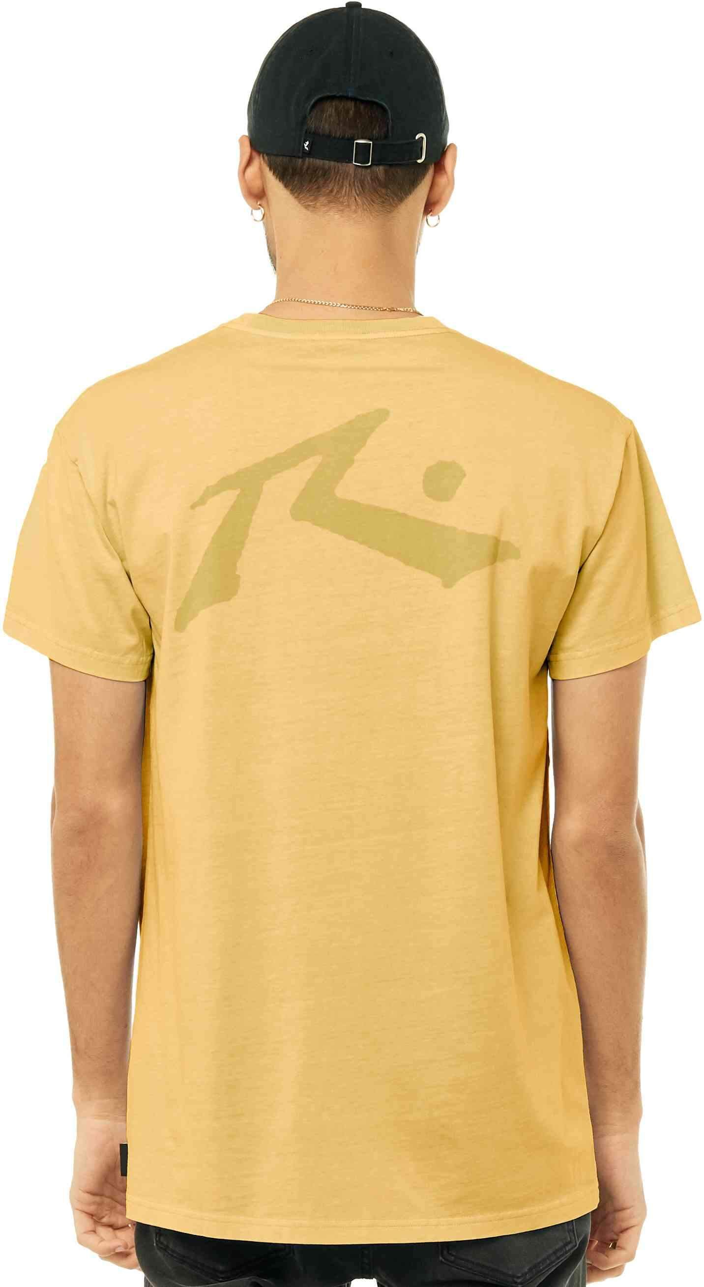 Rusty Comp Wash Short Sleeve Tee - Ochre Rusty Australia, S / Ochre