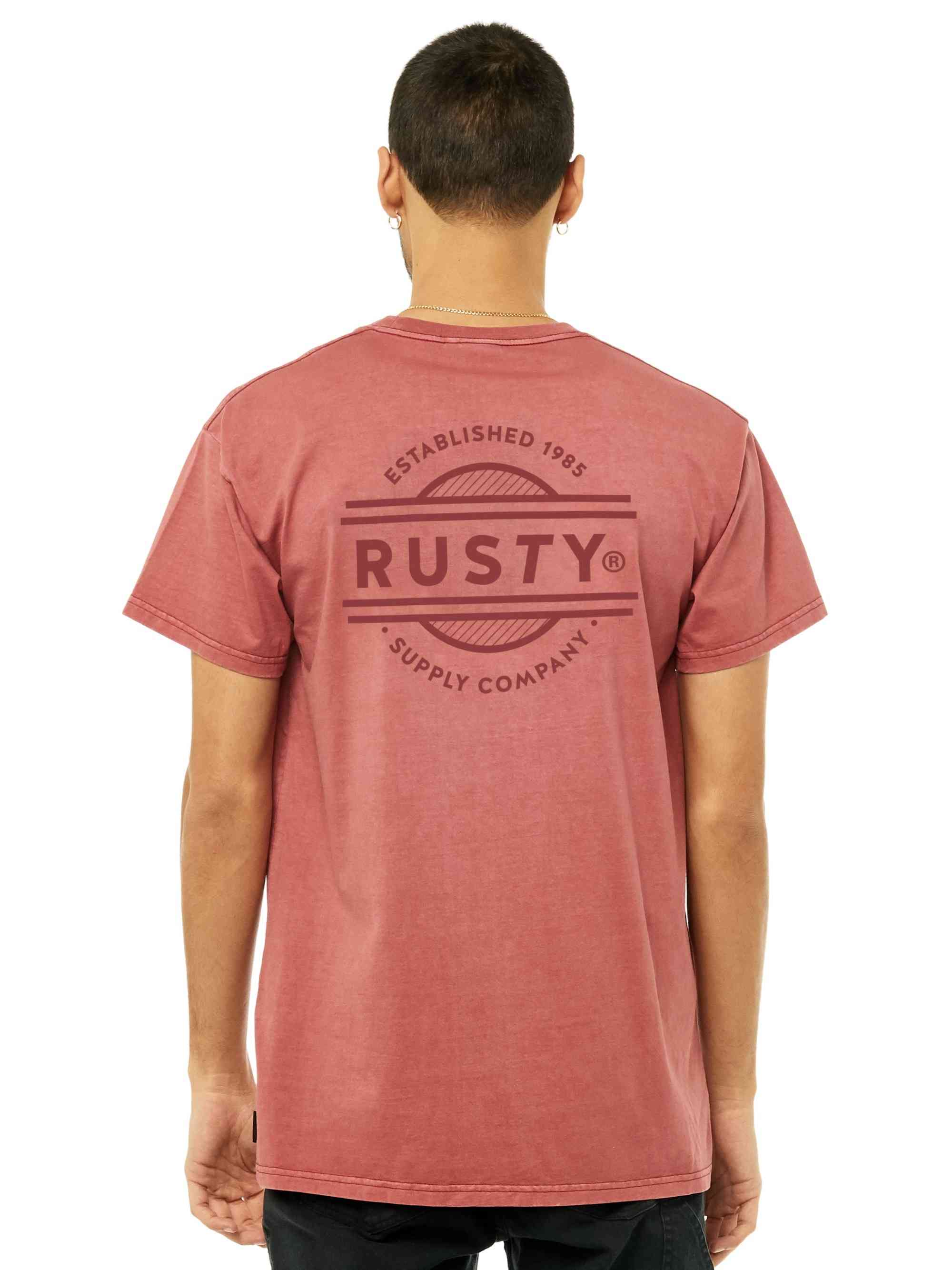 Rusty Cultured Short Sleeve Tee - Bruise Rusty Australia, XXL / Bruise