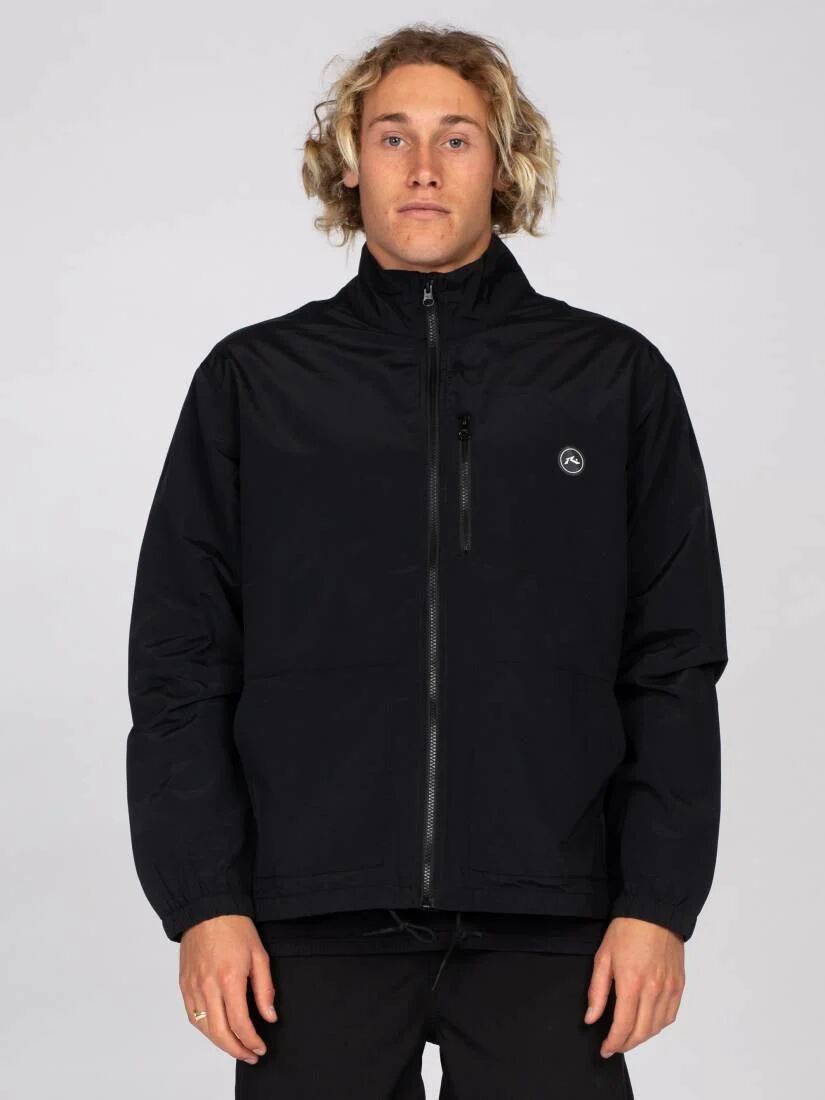 Rusty Still Surfing Spray Jacket - Black Rusty Australia, M / Black