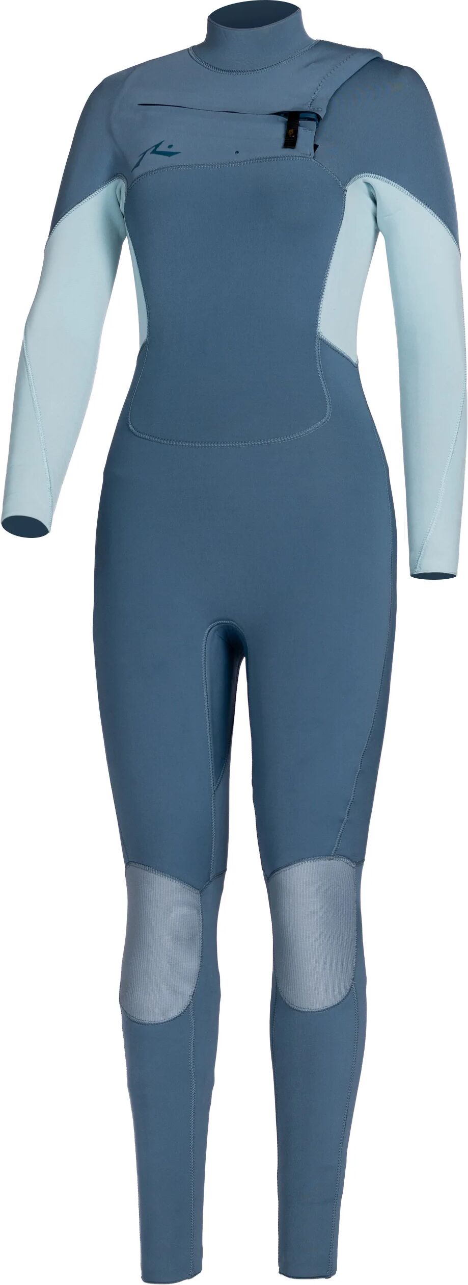 Rusty A Series Ecoprene 2mm Chest Zip Short Sleeve Wetsuit Rusty Australia, 8 / Crystal Blue