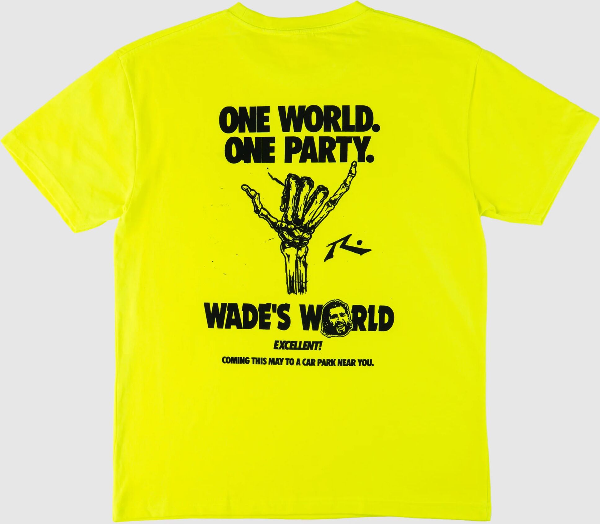 Rusty Australia Wades World Neon Tee, L