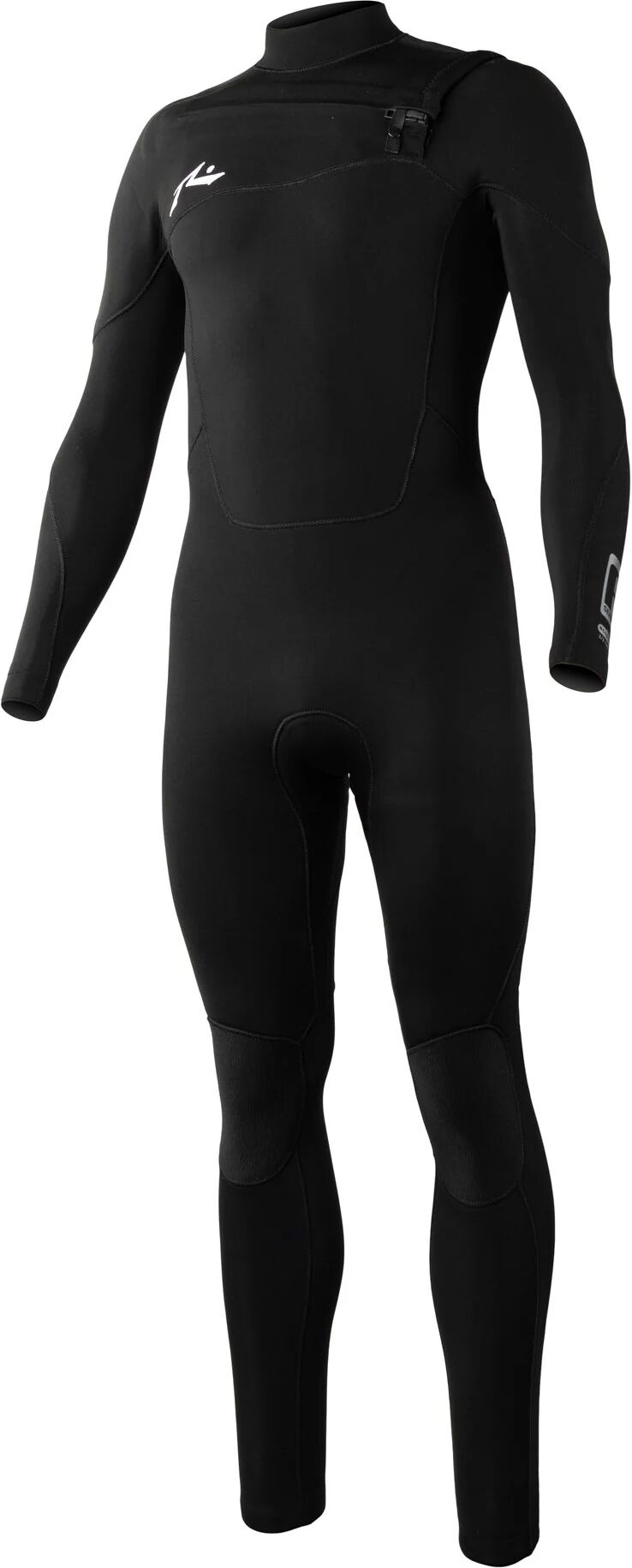 Rusty A Series Ecoprene 3x2 Chest Zip Long Sleeve Wetsuit Rusty Australia, 08 / Black