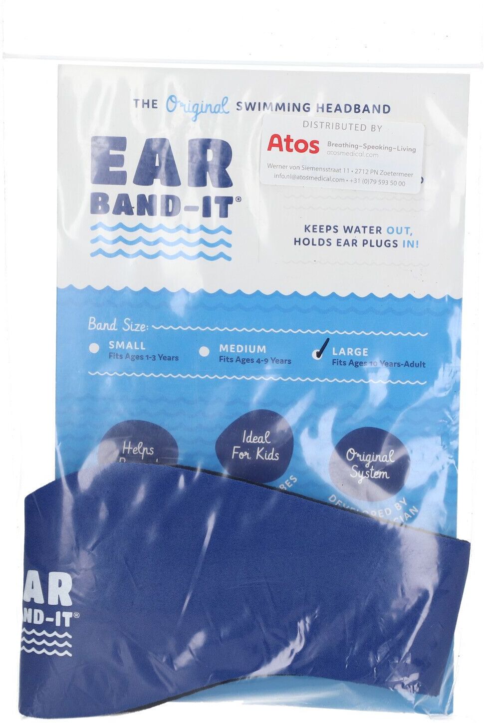 ATOS MEDICAL EAR Band-It® Badestirnband L