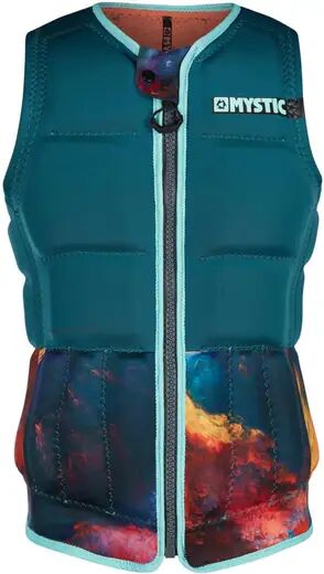 Mystic Wakeboardweste Mystic Diva Chest Zip Damen Impact (Petrol)