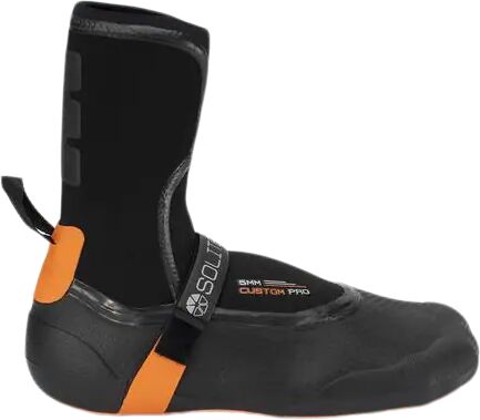 Solite Neoprenschuhe Solite Custom Pro 2021 5mm Round Toe (Schwarz/Orange)