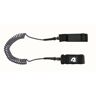 Retrospec Helix SUP Surf NL SUP Leash (Charcoal)