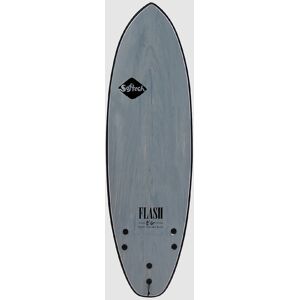 Softech Flash Eric Geiselman FCS II 5'0 Softtop Surfboard grey marble Uni unisex