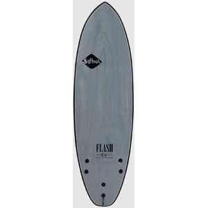 Softech Flash Eric Geiselman FCS II 5'7 Softtop Surfboard grey marble Uni unisex