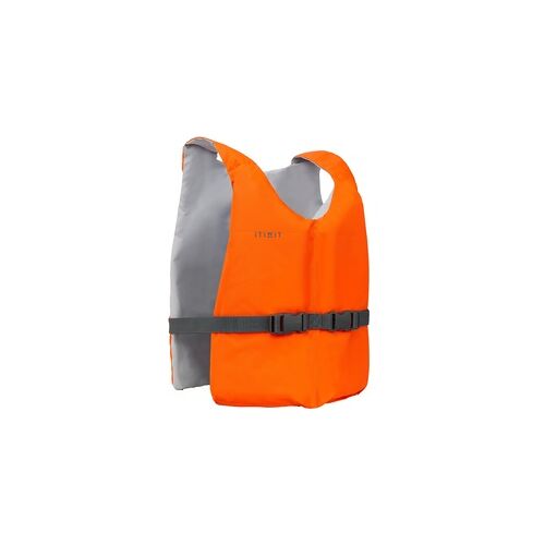 ITIWIT Auftriebsweste Segeln Kajak SUP Kinder/Damen/Herren BA 50N – orange/grau, grau orange, 60-80kg