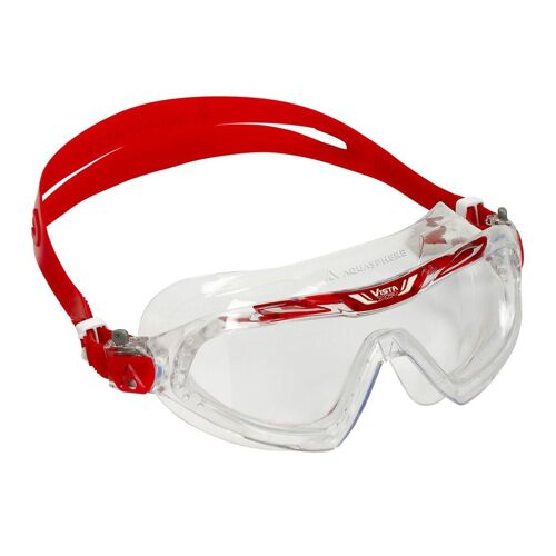 Aqua Sphere Tauchmaske – Vista XP Adult – Transparent/Rot – One Size – Aqua Sphere Tauchermasken