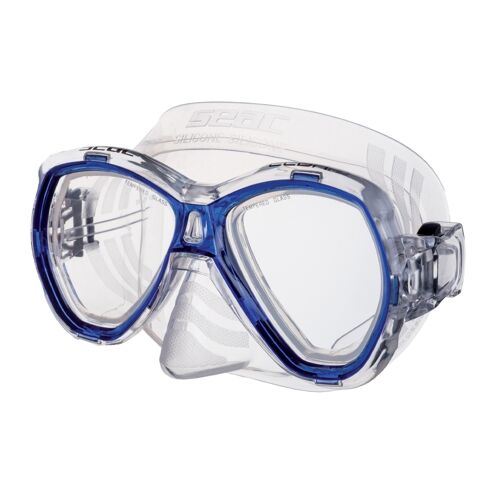 Seac Tauchmaske – Elba MD – Blau – 7-13 – Seac Tauchermasken